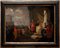 Peinture à l'Huile Willemsz I De Wet - Adoration du Veau Doré - 17ème Siècle 1