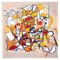 Giorgio Lo Fermo - Composition Abstraite - Peinture à l'Huile Originale - 2019 1