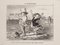 Honoré Daumier, Parisians Surprised by the Tide, Lithograph, 1852 1