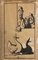 Gabriele Galantara, Figuren, China Tinte, Frühes 20. Jahrhundert 1