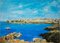 Desconocido, Vista de Gallipoli, óleo sobre lienzo, finales del siglo XX, Imagen 1