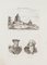 Sconosciuto, ritratti e paesaggio, Litografia, XIX secolo, Immagine 1