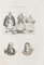 Unknown, Kostüme und Portraits, Lithografie, 19. Jahrhundert 1