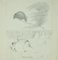 Leo Guida - The Guardian - Original Original Drawing on Paper - 1970 1