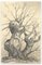 Georges-Henri Tribout, Tree, Pencil Drawing, Early 20th Century, Image 1