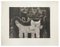 Gian Paolo Berto - The Cat - Acquaforte - Fine XX secolo, Immagine 1