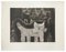 Gian Paolo Berto - The Cat - Etching - Late 20th-Century 1