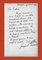 G. Morandi - Letter of Thanks to Sadun Piero - 1953 1