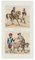 Sconosciuto - Garde de la Convention & Vivandère - Litografia originale - XIX secolo, Immagine 1