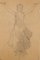 Unknown - Allegory - Original Pencil on Paper - 20th Century, Image 1