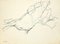 Leo Guida - Lying Figure - Original Charcoal on Paper - 1940s 3