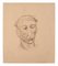 Bolígrafo sobre papel de Marcello Ciampolini - Head of Man - Original 1946, Imagen 1