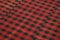 Vintage Red Kilim Carpet 5