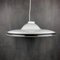 Vintage White Murano Glass Pendant Lamp, 1970s, Image 1