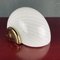 Vintage White Swirl Murano Wall Lamp, 1970s 7