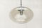 Mid-Century German Space Age Glass Ufo Pendant Lamps from Limburg, Set of 3 2