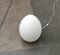Vintage Italian Egg-Shaped Glass Floor Lamp from La Luce 17