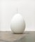 Vintage Italian Egg-Shaped Glass Floor Lamp from La Luce 1