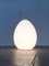 Vintage Italian Egg-Shaped Glass Floor Lamp from La Luce, Image 4