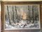 Pinturas al óleo sobre lienzo del bosque grande, 1950, Imagen 12