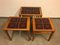 Tables Gigognes en Teck, 1960s, Set de 3 3