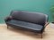 Danish Black Leather Sofa, 1960s, Image 6