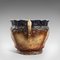 Cuenco o macetero decorativo eduardiano antiguo de cerámica, años 10, Imagen 4
