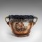 Antike edwardianische dekorative englische Keramikschale oder Pflanzer, 1910er 2