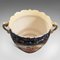 Antique Edwardian English Decorative Ceramic Bowl or Planter, 1910s 10