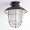 Mid-Century Czech Industrial Factory Ceiling Lamp, 1960s, Image 1