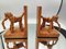 Art Deco Wood & Bamboo Elephant Bookends, 1920s, Set of 2 8