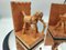 Art Deco Wood & Bamboo Elephant Bookends, 1920s, Set of 2 5