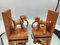 Art Deco Wood & Bamboo Elephant Bookends, 1920s, Set of 2, Image 3