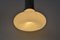 Lámpara colgante en forma de hongo de Glashütte Limburg, años 60, Imagen 8