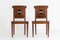Regency Mahogany Hall Chairs, 1800s, Set of 2 4