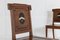 Regency Mahogany Hall Chairs, 1800s, Set of 2 6
