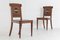 Regency Mahogany Hall Chairs, 1800s, Set of 2 1