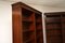 Large Antique Georgian Style Mahogany Open Bookcases, 1960s, Set of 2 4