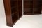 Large Antique Georgian Style Mahogany Open Bookcases, 1960s, Set of 2 10