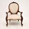 Antique Victorian Carved Armchair 2