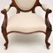 Antique Victorian Carved Armchair 8