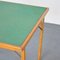 Italian Wood & Fabric Game Table, 1960s, Image 3