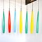 Layered Murano Glass Pendant Lamp by Alessandro Pianon for Vistosi, 1960s 14