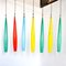 Layered Murano Glass Pendant Lamp by Alessandro Pianon for Vistosi, 1960s 15