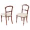 Victorian Walnut Side Chairs, Set of 2 1