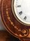 Horloge de Manteau Édouardienne Antique en Acajou Incrusté 5