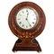 Antique Edwardian Mahogany Inlaid Mantle Clock 1