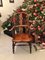Large Victorian Antique Hoop Back Broad Arm Chair 6