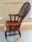 Large Victorian Antique Hoop Back Broad Arm Chair, Image 8