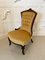 Victorian 19th Century Walnut Inlaid Chair, Image 3